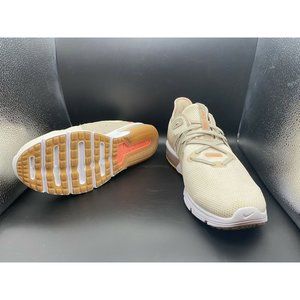 Nike Air Max Sequent 3 Athletic Shoes Cream Tan Mens 9.5 Show.New,clean,low Top